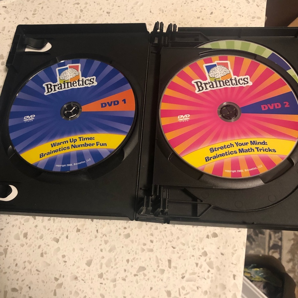 Brainetics Math Memory System Complete 5 DVD - Picture 10 of 11